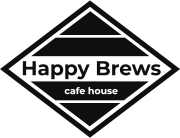 Happy Brews Black Logo